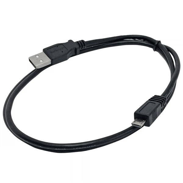 StarTech.com - Cable Adaptador de 1m USB A Macho a Micro USB B Macho para Teléfono Móvil Carga y Datos - Negro