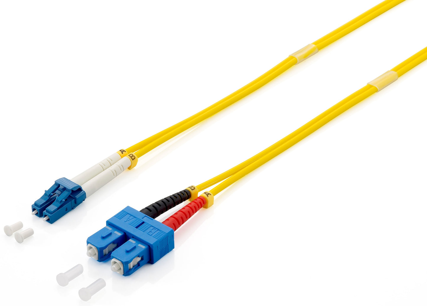 Equip 254332 Cable de fibra óptica e InfiniBand 2 m LC SC Amarillo