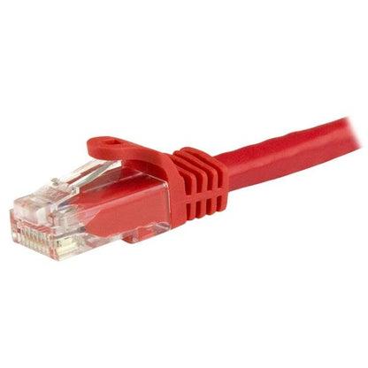 StarTech.com - Cable de Red Ethernet Cat6 Sin Enganche de 5m Rojo - Cable Patch Snagless RJ45 UTP