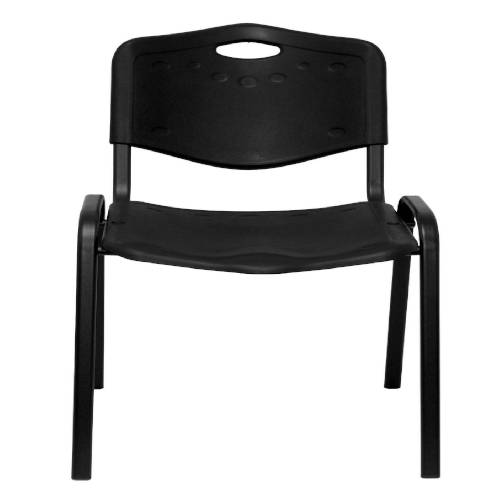 PIQUERAS Y CRESPO - SILLA CONFIDENTE MODELO ROBLEDO PLÁSTICO NEGRO PIQUERAS Y CRESPO PACK426INE - 1 Unidad