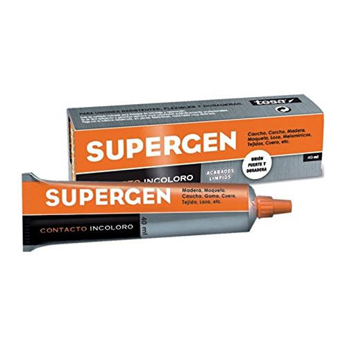 Supergen - ADHESIVO DE CONTACTO EN TUBO TIPO CLASICO 40ML. SUPERGEN 62600-00000-04