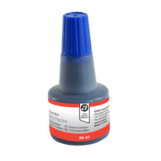 A - SERIES - BOTE TINTA SELLOS A-SERIES 30ML AZUL AS1521