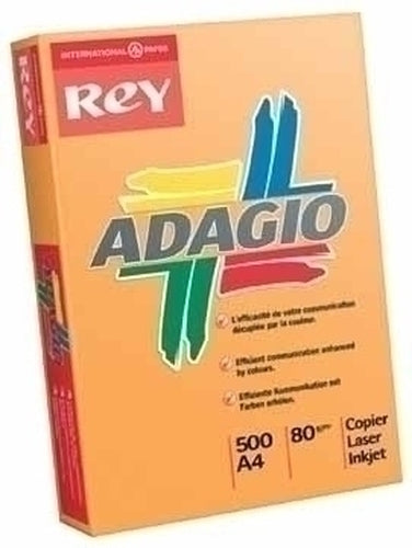 Adagio - Rey Adagio A4 80 g/m² Salmon 500 sheets  80 g/m²  500 hojas