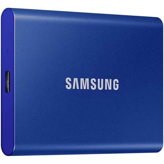 Samsung T7 Disco Duro Externo SSD 500GB NVMe USB 3.2 - Color Azul 1 pieza(s)