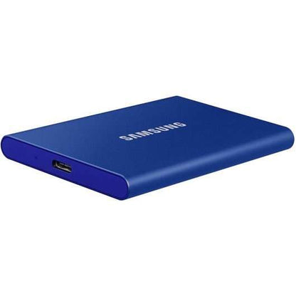 Samsung T7 Disco Duro Externo SSD 500GB NVMe USB 3.2 - Color Azul 1 pieza(s)