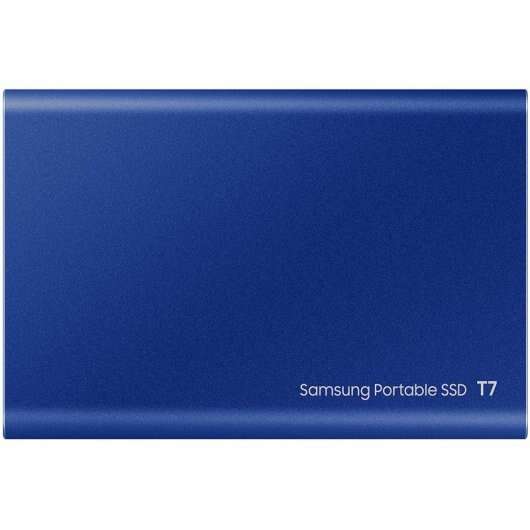 Samsung T7 Disco Duro Externo SSD 500GB NVMe USB 3.2 - Color Azul 1 pieza(s)