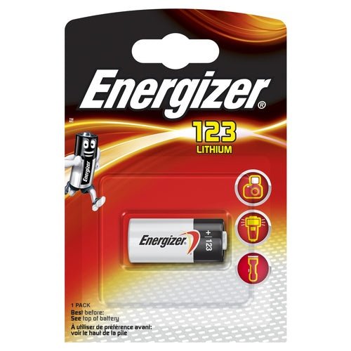 Energizer - BLISTER 1 PILA ESPECIAL LITHIUM PHOTO EL123 ENERGIZER E300777601