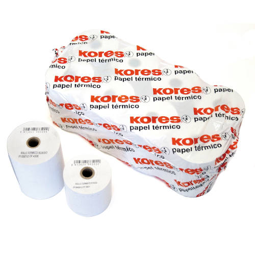 Kores - ROLLO TERMICO 57X30X12 DE 5 METROS SIN BISFENOL A KORES 56654400