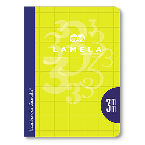 Lamela - LIBRETA CUARTO 50 HOJAS RAYADO 2 5 MM-COLORES SURTIDOS LAMELA 06C002