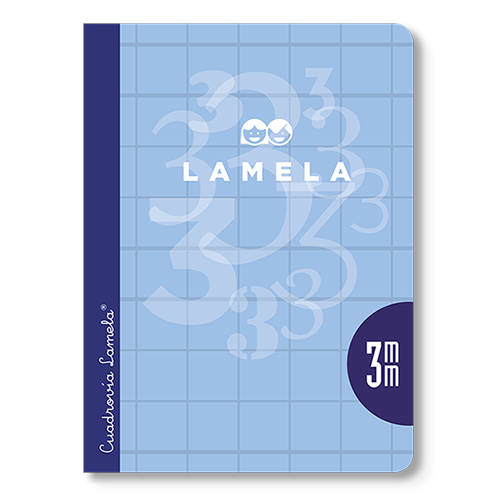 Lamela - LIBRETA CUARTO 50 HOJAS RAYADO 3 MM-COLORES SURTIDOS LAMELA 06C003