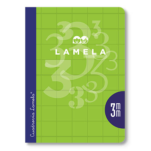 Lamela - LIBRETA CUARTO 50 HOJAS RAYADO 4 MM-COLORES SURTIDOS LAMELA 06C004