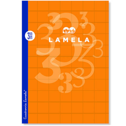 Lamela - LIBRETA LAMELA FORMATO A4 RAYADO 3 MM - 50 HOJAS POLIPROPILENO 90 GRS. LAMELA 06A4P03