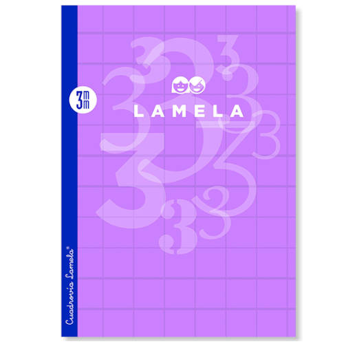 Lamela - LIBRETA LAMELA FORMATO A4 RAYADO 4 MM - 50 HOJAS POLIPROPILENO 90 GRS. LAMELA 06A4P04