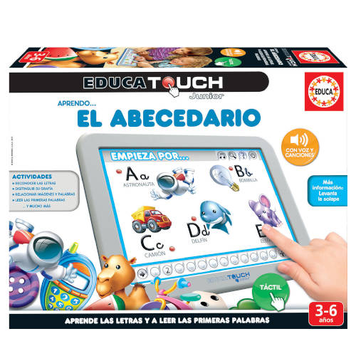 Educa - JUEGO EDUCA TOUCH JUNIOR APRENDO... EL ABECEDARIO DE 3-6 AÑOS EDUCA BORRAS 15435