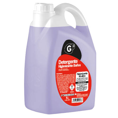 G3 - DETERGENTE HIGIENIZANTE BAÑOS 5 LITROS G3 LI192