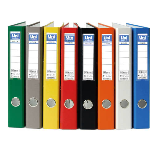 Unisystem - ARCHIVADOR PALANCA 45 FOLIO 2MM COLOR AZUL UNISYSTEM COLOR 17279730