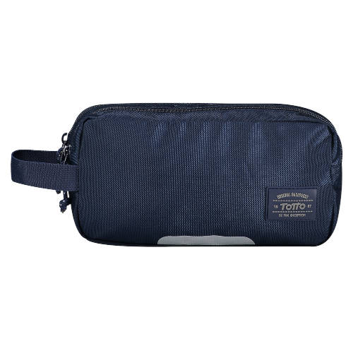 Totto - ESTUCHE JUVENIL ECO-FRIENDLY MODELO MARAÑON AZUL MARINO TOTTO AC52YAT001-1820Z-Z04