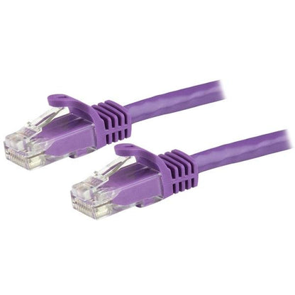 StarTech.com - N6PATC15MPL cable de red Púrpura 15 m Cat6 U/UTP (UTP)