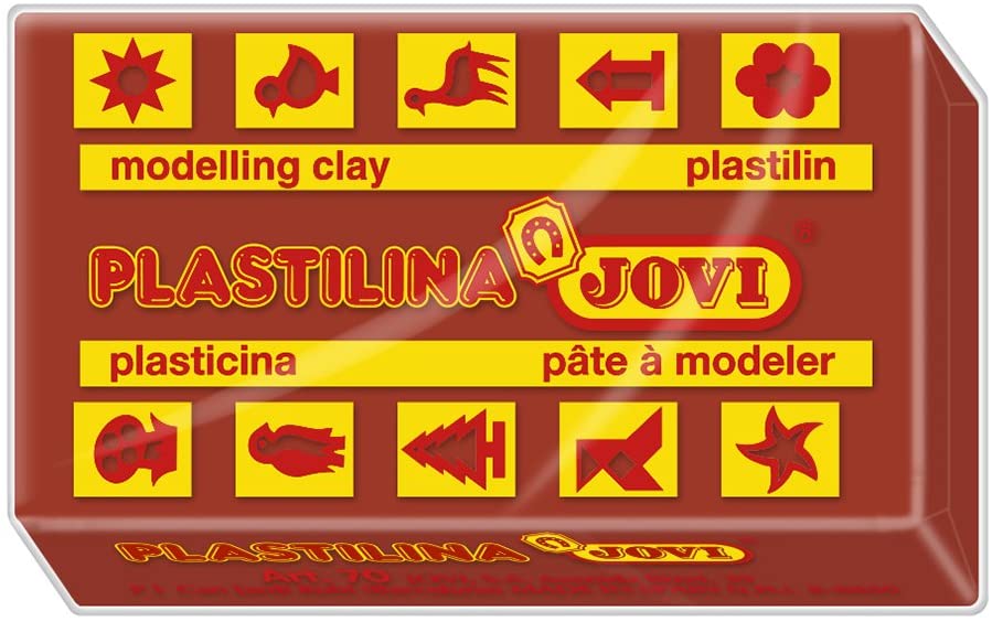 Jovi - PASTILLAS PLASTILINA 50 G - MARRÓN JOVI - 1 pieza(s) - 7009