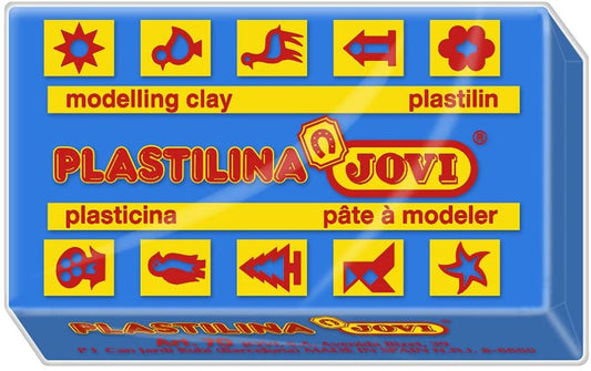 Jovi - PASTILLAS PLASTILINA 50 G - AZUL OSCURO JOVI - 1 pieza(s) - 7013