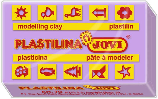 Jovi - PASTILLAS PLASTILINA 50 G - LILA JOVI - 1 pieza(s) - 7014