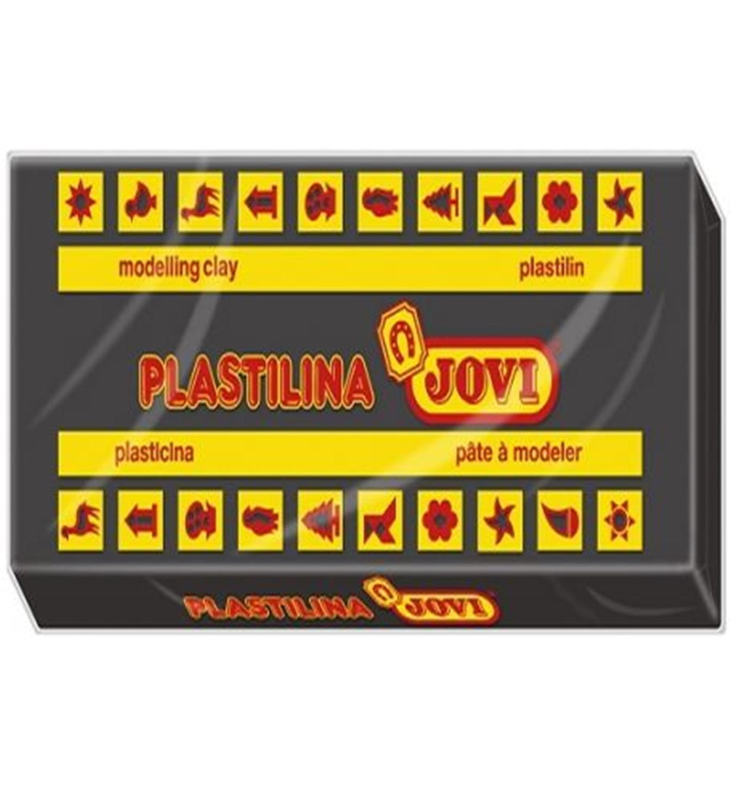 Jovi - 1 PASTILLA PLASTILINA 50 G - NEGRO JOVI 7015 7015