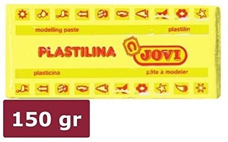 Jovi - PASTILLAS PLASTILINA 150 G - AMARILLO JOVI - 1 pieza(s) - 7102