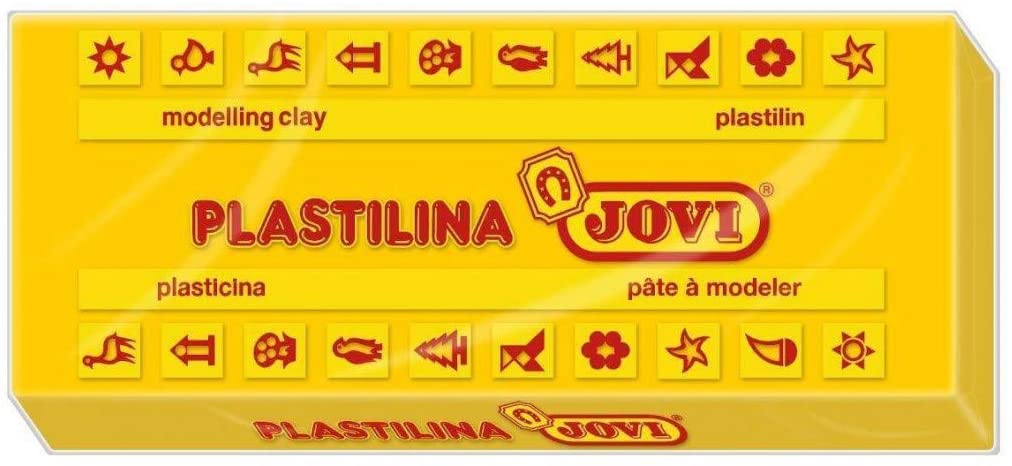 Jovi - PASTILLAS PLASTILINA 150 G - AMARILLO OSCURO JOVI - 1 pieza(s) - 7103