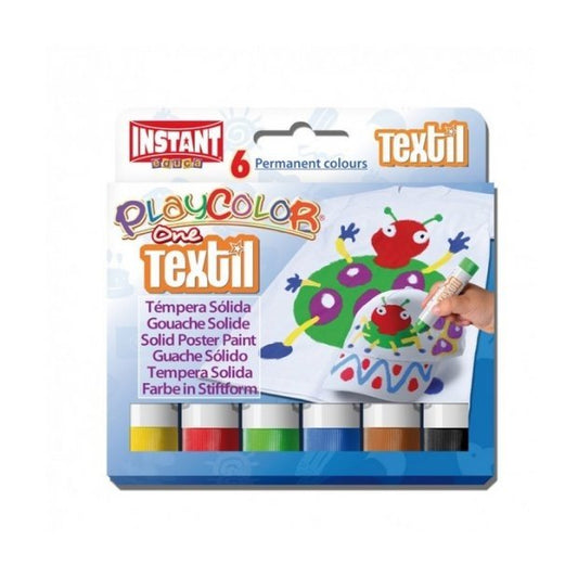 Playcolor - ESTUCHE TEXTIL ONE 6 COLORES SURTIDOS PLAYCOLOR 10401