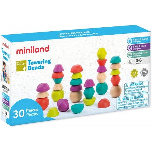 Miniland Educational - TOWERING BEADS MINILAND 94051