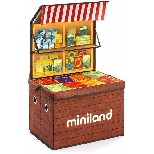 Miniland Educational - MARKET  BOX MINILAND 97099