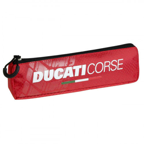 Ducati - ESTUCHE PEQUEÑO 1 COMPARTIMENTO ROJO 21 X 6 X 5 CM. DUCATI 18209051300