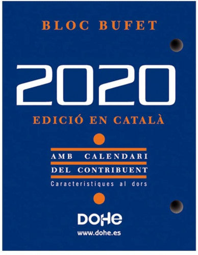 DOHE - BLOC BUFFET CATALÁN DOHE 11604