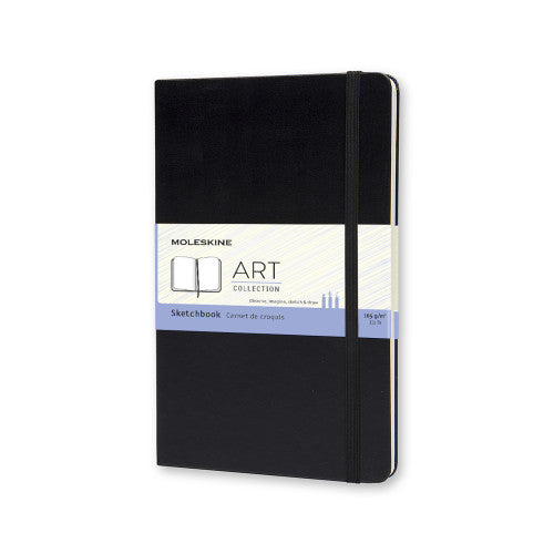 Moleskine - CUADERNO DE BOCETOS NEGRO M (11 5X18CM) MOLESKINE ARTQP054 MOLESKINE ARTQP054