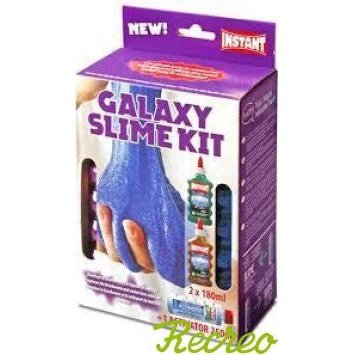 INSTANT - ESTUCHE GALAXY SLIME MINI KIT 2 COLAS + ACTIVADOR INSTANT 18941