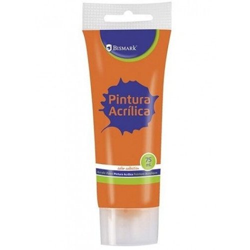 Bismark - BOTE PINTURA ACRILICA 75 ML NARANJA BISMARK 328522