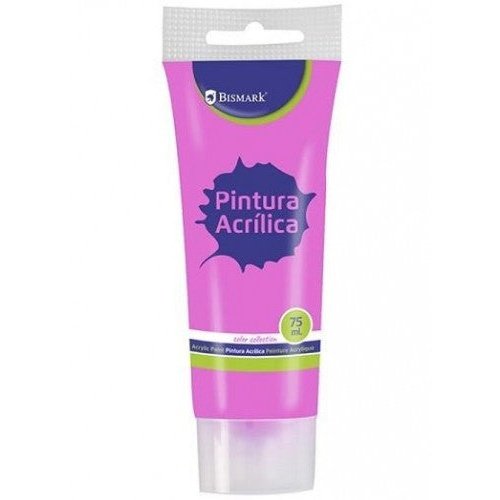 Bismark - BOTE PINTURA ACRILICA 75 ML ROSA BISMARK 328523