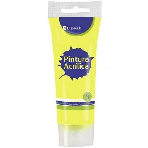 Bismark - BOTE PINTURA ACRILICA 75 ML AMARILLO BISMARK 328527