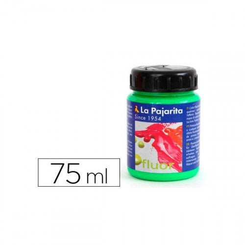 La Pajarita - PINTURA FLUORESCENTE F-06 VERDE CESPED. 75ML LA PAJARITA 116516