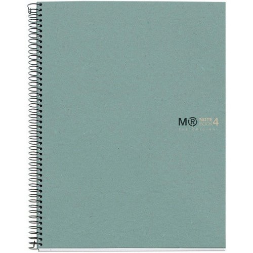 Miquelrius - CUADERNO 100% RECICLADO NB-4 A4 120HOJAS ECOAZUL MIQUELRIUS 6083