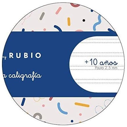 Miquelrius - CUADERNO GRAPADO A4 50HOJAS PAUTA 2 5MM MR CON EJERCICIOS RUBIO MIQUELRIUS 8146