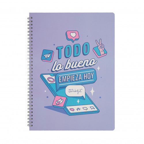 Mr. Wonderful - LIBRETA - TODO LO BUENO EMPIEZA HOY MR WONDERFUL WOA11056ES