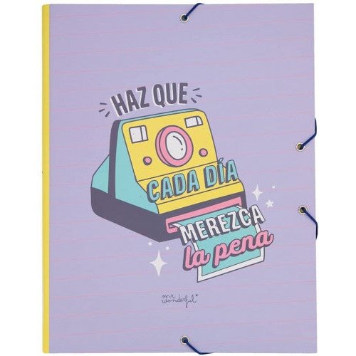 Mr. Wonderful - CARPETA SEPARADORA - HAZ QUE CADA DÍA MEREZCA LA PENA MR WONDERFUL WOA11105ES