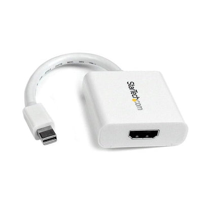 StarTech.com - Adaptador Conversor de Vídeo Mini DisplayPort DP a HDMI - 1920x1200 - Pasivo - Blanco