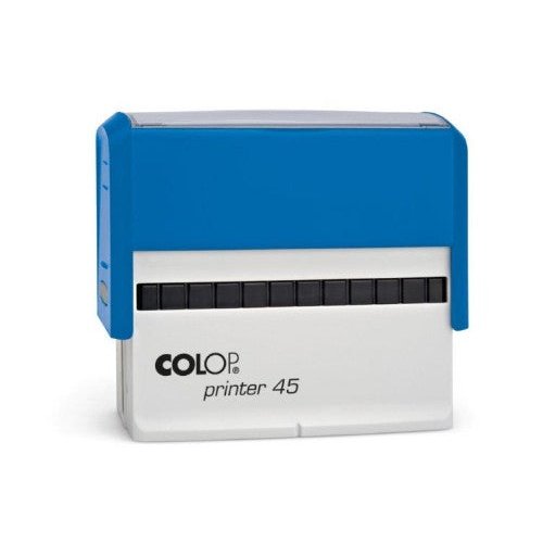 Colop - SELLO DE ENTINTAJE 25X82MM PRINTER 45 AZUL COLOP 102771