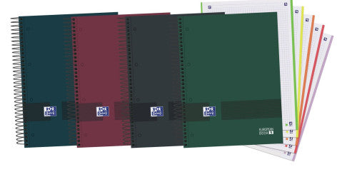 Oxford - CUADERNO OXFORD & YOU EUROPEANBOOK 5 MULTI A4+ T.EXTRADURA 120H 5X5 COLORES SURTIDO NEUTROS OXFORD - Pack de 5 Unidades - 400159032