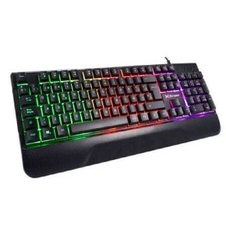 3GO Droxio Kasumi Teclado Gaming USB - Iluminacion LED RGB - 12 Teclas Multimedia 1 pieza(s)