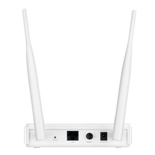 D-Link Punto de Acceso Wireless N - Puerto RJ45 - 2 Antenas Externas - Boton WPS - Color Blanco 1 pieza(s)