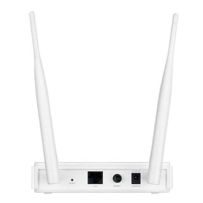 D-Link Punto de Acceso Wireless N - Puerto RJ45 - 2 Antenas Externas - Boton WPS - Color Blanco 1 pieza(s)