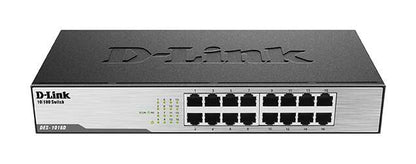 D-Link Switch 16 Puertos 10/100 Mbps no Gestionable 1 pieza(s)